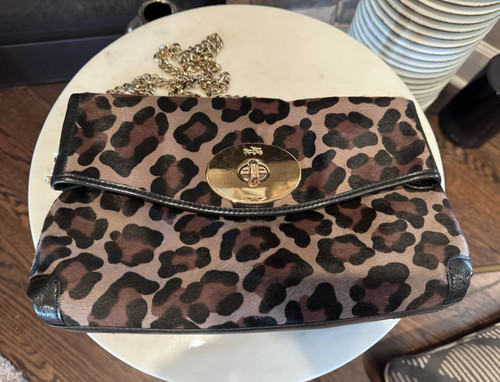 Rare coach leopard calf hair - coach,