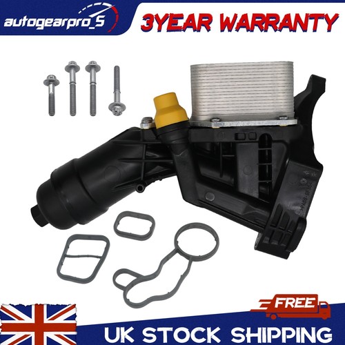 Oil cooler filter - oil, housing