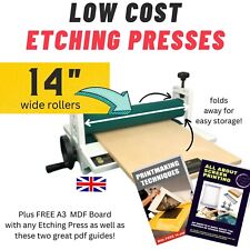 A3 Hand Lino Press, A3 Linocut Press Machine - Easier on the hands