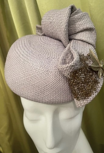 Vintage straw headpiece - vintage,