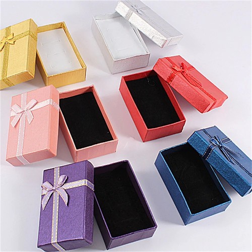 Colorful bowknot jewelry box - jewelry,