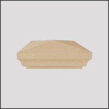 2x Fluted Pier Caps 460mm x