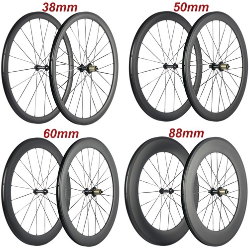 700c carbon wheels - carbon,