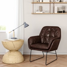 Vintage Upholstered Distressed