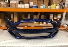 FORD FIESTA NEW FRONT BUMPER 2013-2019 PAINTED “DEEP IMPACT BLUE”