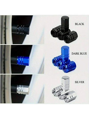 New tyre valve dust caps - 4,