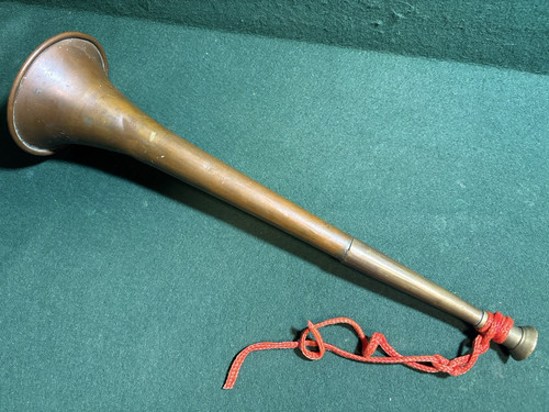 Antique copper brass hunting - &,