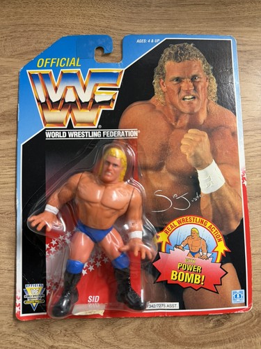 Wwf wwe hasbro moc sid - moc, justice