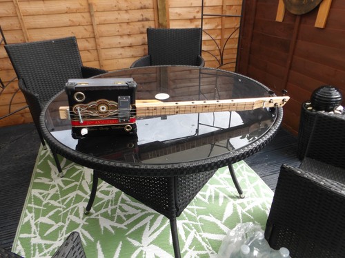 String homemade fretted - 3,