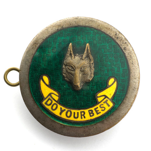 Vintage boy scouts wolf - vintage, cubs