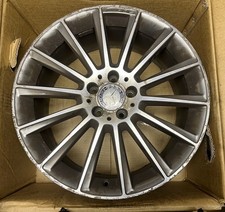 Genuine Mercedes AMG Turbine 19 Inch 8.5J Rear Alloy Wheel A2054011400 Cracked