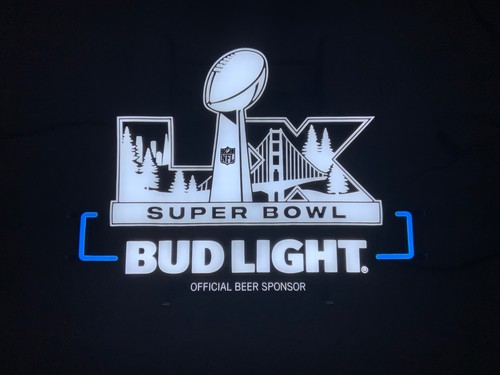 Bud light super - bowl, led