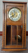 Dufa Wooden Wall Clock Vintage German Pendulum Wall Clock With Largo Gong