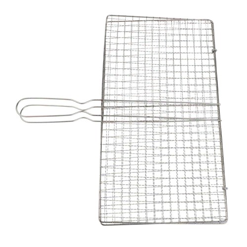 Barbecue net basket with - barbecue,