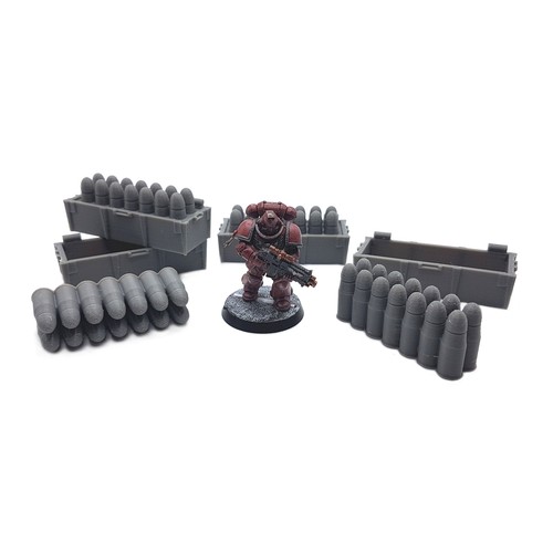 Artillery shell storage crate - artillery,