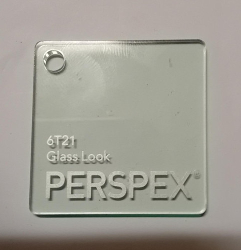 Perspex cast acrylic - , clear