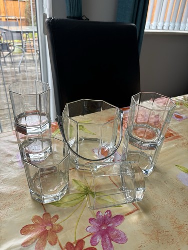 Vintage octagonal whiskey - octagonal,