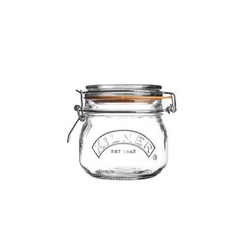 Kilner round clip top jar - top,