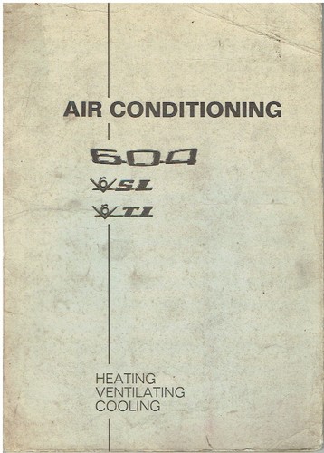 Peugeot 604 air conditioning - peugeot,