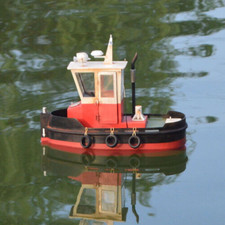 RC Tugboat Kit 'Little Otter' 1:18 Scale Size Tony Ray Model Kit + Electric Pack