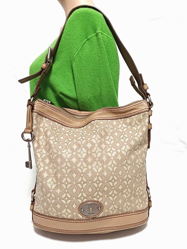 Fossil maddox taupe woven - maddox,