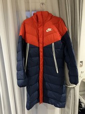 Size S Nike Parka Long Red
