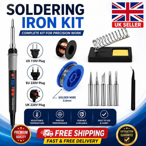 Soldering iron kit 60w - soldering,