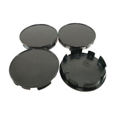 Set 4 pcs Black Wheel Center Hub Centere Caps 60mm/56mm VW Mercedes BMW Audi TB1