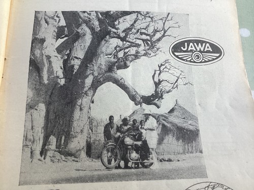 Jawa two strokes - two, motorcycle