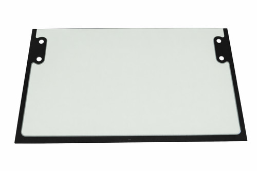 Lower front cab glass - glass, window