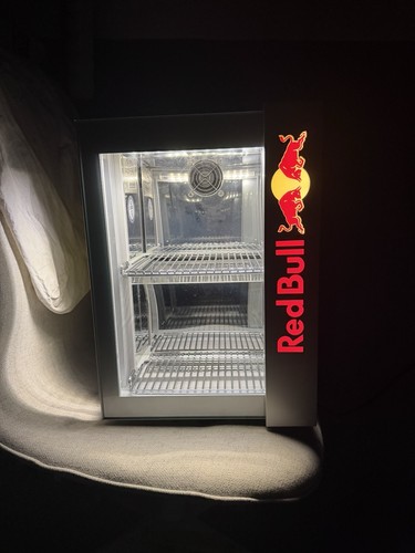 Red bull mini fridge baby - bull,