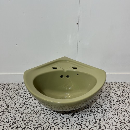 Avocado twyfords corner basin - twyfords,