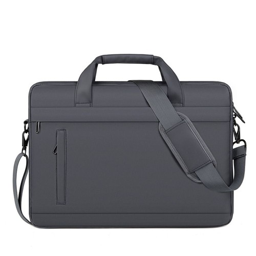 Leather briefcase bag - leather, business