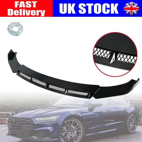 Grid style front bumper - front, lip