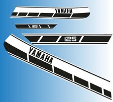 Decals suitable for the Yamaha RD125/200C, RD125/200 DX twins