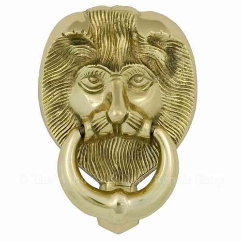 Door knocker lions head - lions,