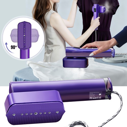 Hand held garment steam iron - hand,