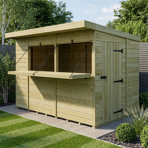 Bar shed multiple sizes - -,