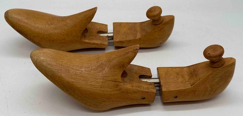 Vintage pair wooden - of,