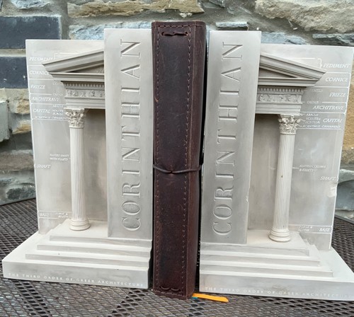 Corinthian bookends from the - corinthian,