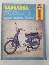 Yamaha V50 V75 V90 Haynes Manual 1971 to 1978 A P MA Models