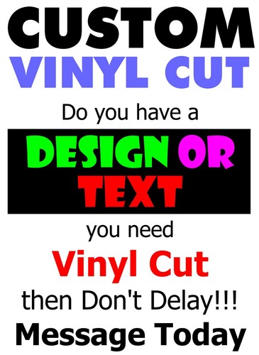 Custom vinyl graphics decal - custom,