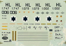 Decals : Scale: 1:72 : F-16