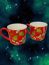 Luxury Red Grinch Coffee Mugs