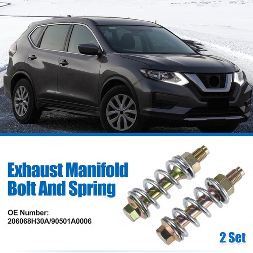2set exhaust manifold - 2set, nut