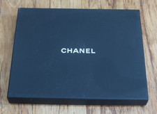 Authentic CHANEL Empty Rectangular Black Gift Box  Storage Box 10" x 8" x 1.25"