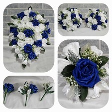 Wedding Bouquets Royal Blue