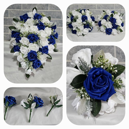 Wedding bouquets royal blue - wedding,