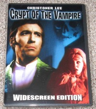CRYPT OF THE VAMPIRE (1964) Retromedia DVD, Christopher Lee,  Ursula Davis