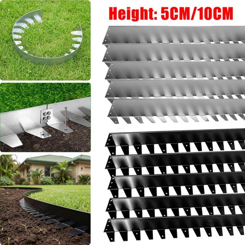 Metal garden edging galvanised - garden,